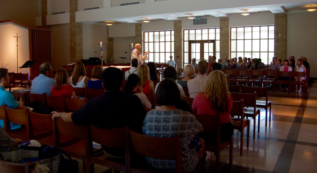 Fr. Gyves leads Mass.