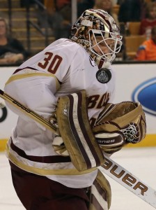 San Diego's own Thatcher Demko has been stellar in the net for the Eagles.
